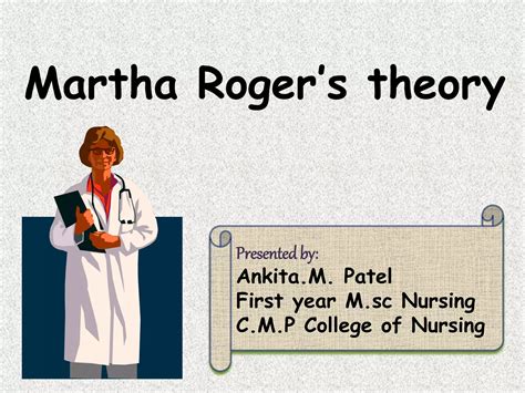 Martha Rogers Theory Ppt
