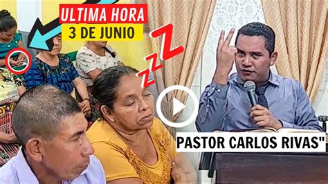 EN VIVO 3 De Junio Muchos Estan Durmiendo En La Iglesia Pastor