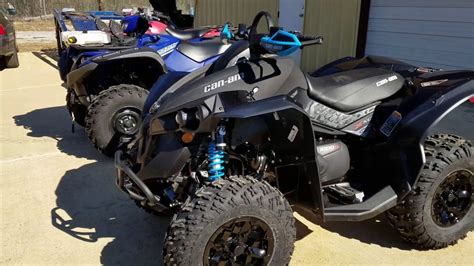 Can Am Renegade Yamaha Grizzly Suzuki King Quad Review Youtube