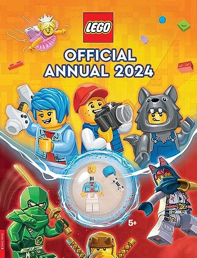 Lego Books Official Annual With Gamer Lego Minifigure Lego