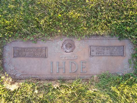 Mildred Lois Tobey Ihde 1907 2002 Find A Grave Memorial