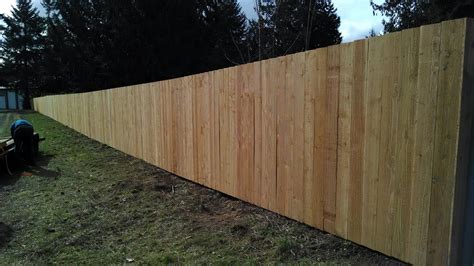 6 Ft Cedar Fence For Your Garden