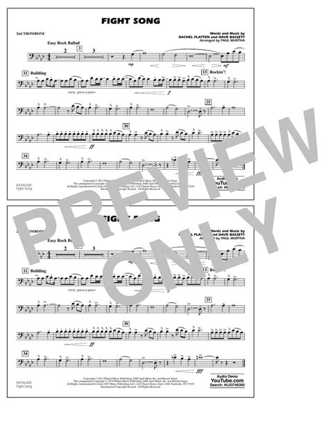 Rachel Platten Fight Song Arr Roger Emerson Sheet Music Notes