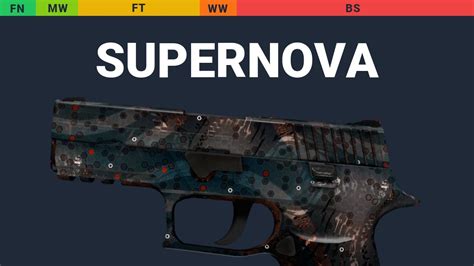 P250 Supernova Skin Float And Wear Preview YouTube