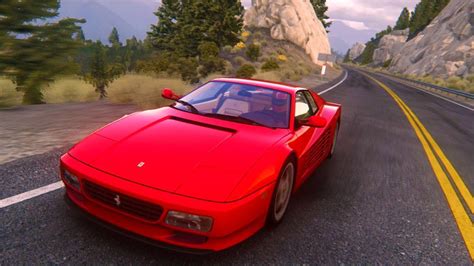 On Lac Canyon With A Ferrari Testarossa Assetto Corsa Youtube