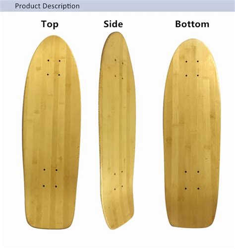 Blank Cruiser Skateboard Decks