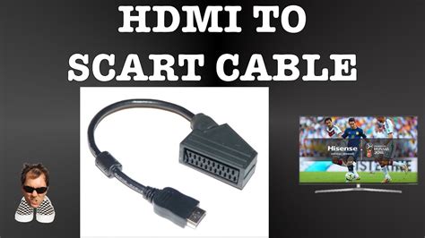 Hdmi To Scart Cable Youtube