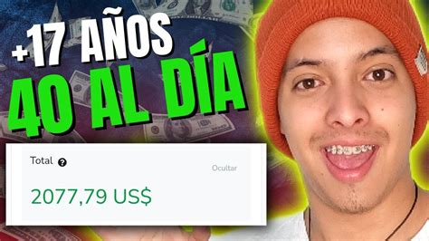 🤑7 Ideas Para Ganar Dinero Siendo Joven Lo Que Tienes Que Hacer Para