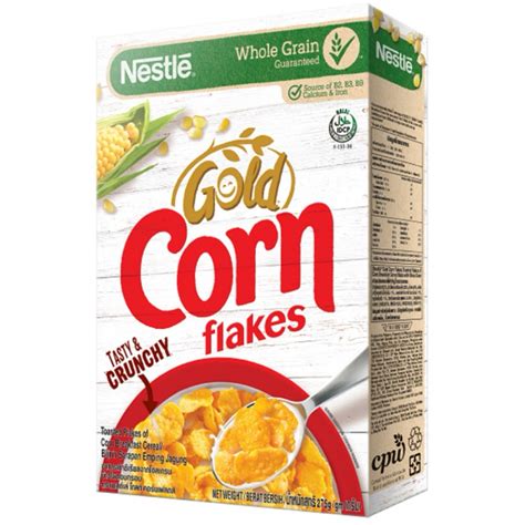 Nestlé Gold Corn Flakes Breakfast Cereal Cake Box of 275g Shopee