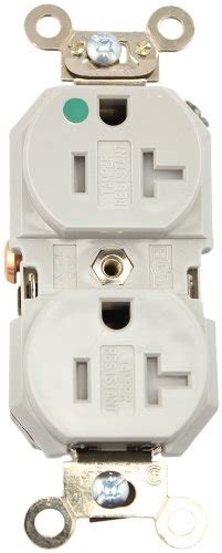 Buy Leviton 8300 Sgg 20 Amp 125 Volt Extra Heavy Duty Hospital Grade Duplex Receptacle