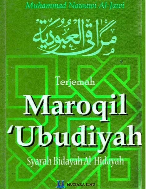 Terjemah Maroqil Ubudiyyah Maktabah Az Zaen