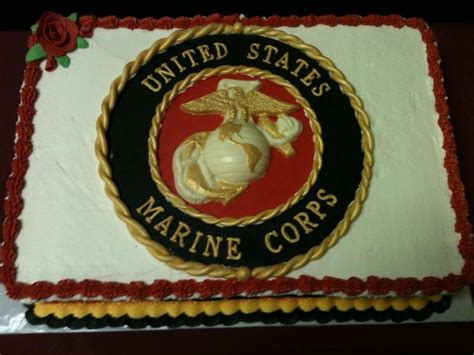 Marine Corps 236th Birthday Cake