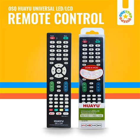 Osq Huayu Rm S Rm L Universal Smart Tv Remote Control With