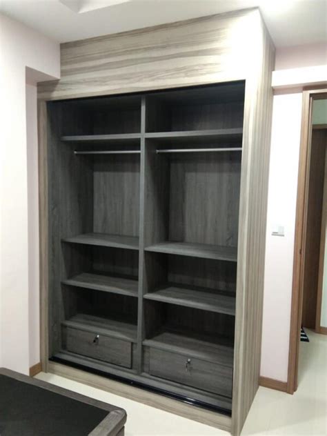 Customisable Swing Or Sliding Wardrobe Living Solution Pte Ltd