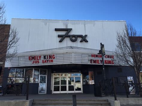 Fox Theatre In Boulder Co Cinema Treasures