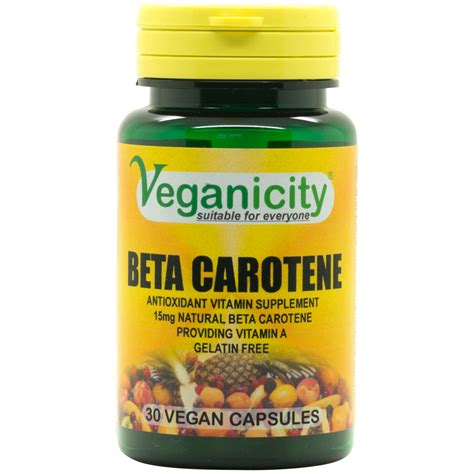 Veganicity Beta Carotene Shop Vegan