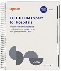 Optum ICD 10 CM Expert For Hospitals Spiral With Guidelines JFAMC