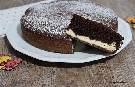 Torta Al Cacao Con Crema Di Ricotta Divertirsi In Cucina