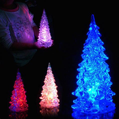 4 Pack 7 Colour Changing Mini LED Christmas Tree Style Lights – sensualsale