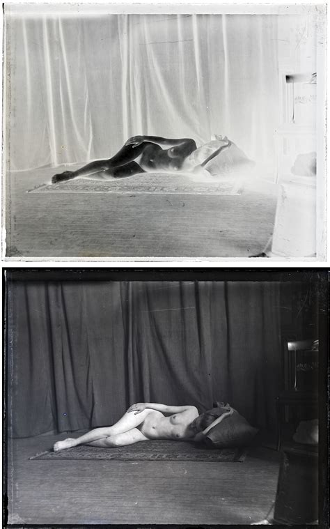 Thomas Eakins Female Nude Reclining On Floor Head On Pillow Ca