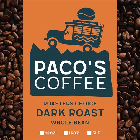 Dark Roast Pacos Coffee