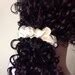 Pure Silk Hair Scrunchie Ivory Charmeuse Small Regular And Large