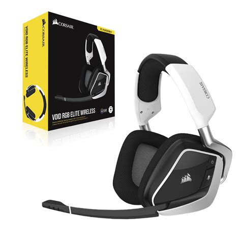 Corsair VOID RGB ELITE Wireless Gaming Headset White Weiß