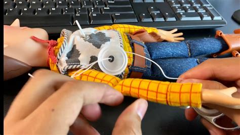 How To Make A Woody Doll Voice Box Youtube