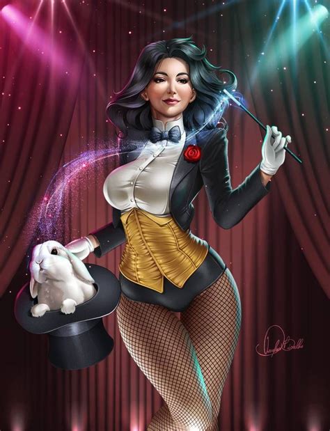 Zatanna By Douglas Bicalho On Deviantart Zatanna Dc Comics Comics