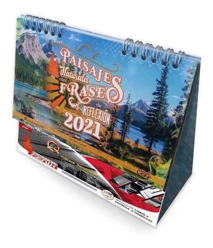 Calendario De Escritorio Tw Base Cartulina Personalizado