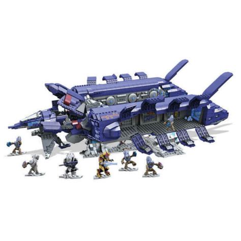 Building Sets Mega Bloks Halo Covenant Spirit Dropship Exclusive Set 31847 Dpj95 Building Toys