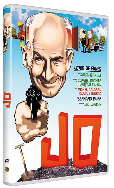 Jo DVD Zone 2 Jean Girault Louis De Funès Claude Gensac tous