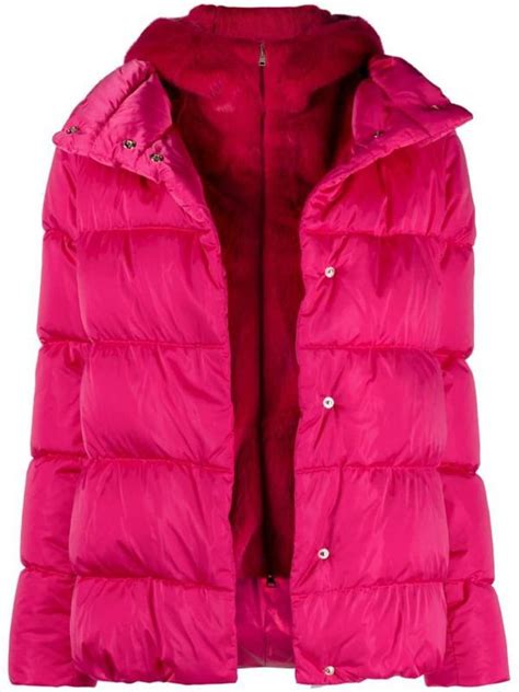 Buy Herno Logo Jacket Fuchsia At 33 Off Editorialist