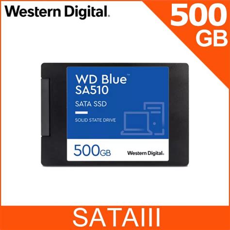 Wd 威騰 Blue藍標 Sa510 500g 25吋 Sata Ssd固態硬碟wds500g3b0a Pchome 24h購物