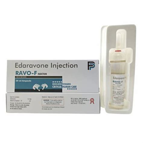 Edravone Injection Ravo F At Rs Vial Eravone Injection In Sas