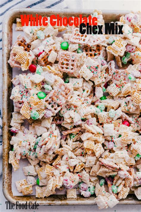 White Chocolate Chex Mix Recipe The Food Cafe