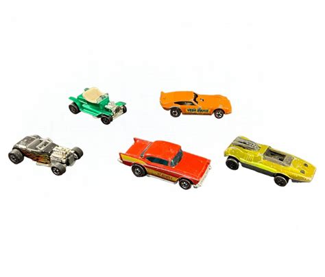 Lot 5 Vintage Redline Hot Wheels