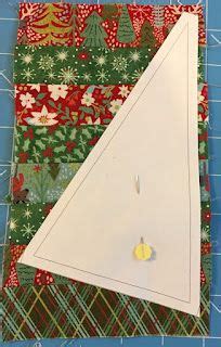 A Template Alternative To A Paper Pieced Tree Fabric Christmas Trees