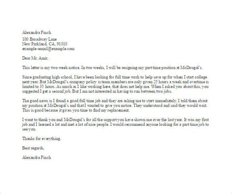 Simple Resignation Letter Template 15 Free Word Excel Pdf Format Download Free And Premium