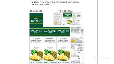 Digestive Enzymes Pineapple Flavoure 200 Ml At Rs 135 40 Bottle In