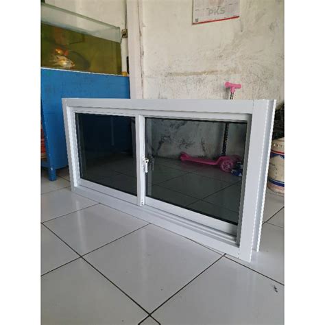 Jual Kusen Aluminium Model Jendela Sliding Kanan Kiri T60 X L110