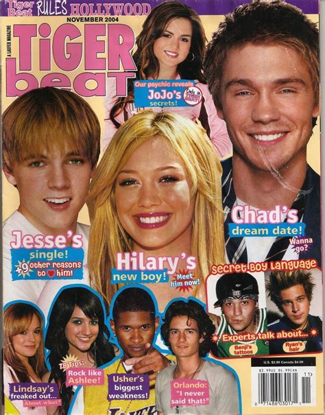 Tigerbeat Nov 2004 Teen Magazine 2000s Magazines 2000s Posters