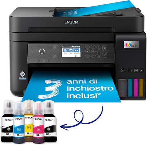 Epson EcoTank ET 2862 Stampante Multifunzione A4 Serbatoi Ricaricabili