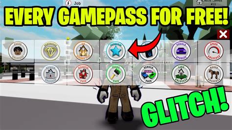 How To Get Every Gamepass For Free In Brookhaven Youtube