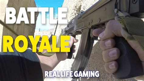 Airsoft Battle Royale Mace To A Gunfight Youtube