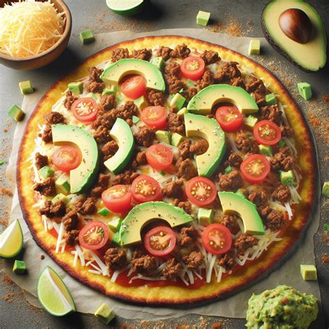 Keto Taco Pizza Recipe Indulge In A Low Carb Twist