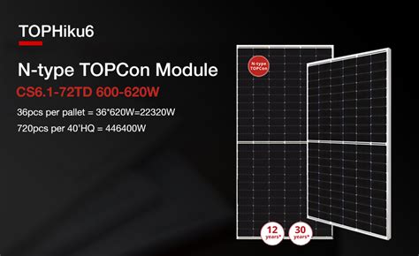 Canadian Solar Panel Tophiku Cs Td Moregosolar