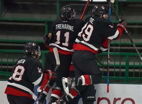 Boys Hockey Eden Prairie Rolls By White Bear Lake Warroad Wins Fifth