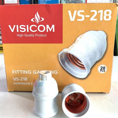 Jual FITING FITTING LAMPU GANTUNG E27 VISICOM VS 218 MURAH SNI Shopee