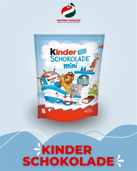 Kinder Schokolade Mini 120g Emporio Hungaro